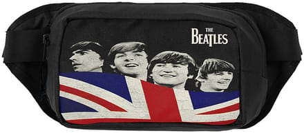 Rocksax The Beatles - Let It Be Flag Schoudertas - Zwart