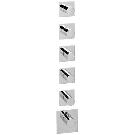 Herzbach LOGIC XL 5 colour set for universal thermostat module 11.525010.1.01