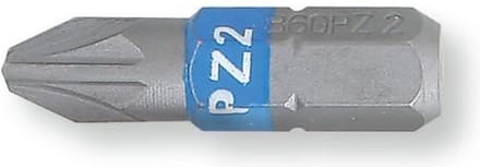 Bits voor kruiskopschroeven met Pozidriv® - Supadriv® profiel, gekleurd 860PZ 2