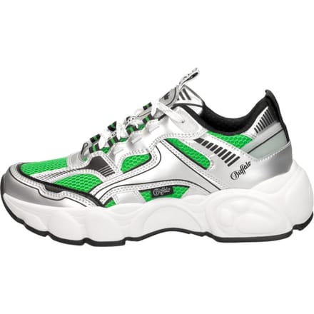 Buffalo CLD Run Jog Sneakers Laag - zilver - Maat 41