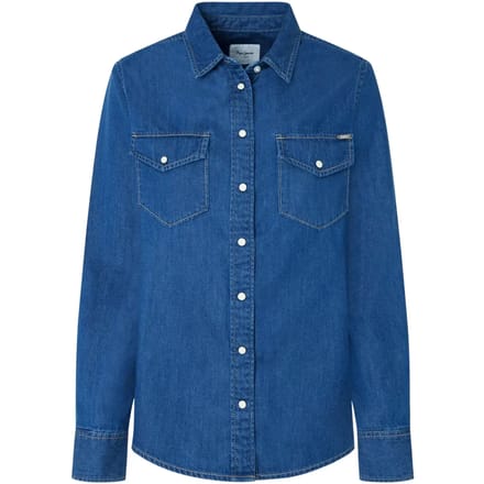 Dames denim shirt Pepe Jeans Regular