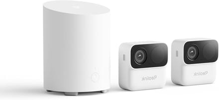 Buiten Camera Kit - Beveiligingscamera Set - Woning Beveiligen - Magnetische Bevestiging - 2 MP - Wit