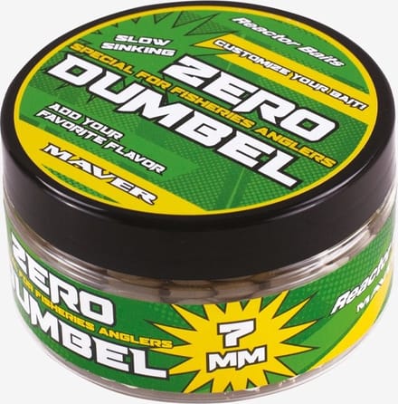 Maver Reactor Baits Zero Dumbel 7mm Slow Sinking (40g) - Kleur : Yellow Washout