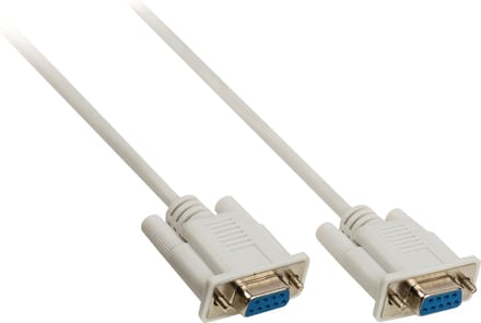 Nedis Seriële kabel 9p SUB-D (v) - 9p SUB-D (v) - RS232 - 2 meter
