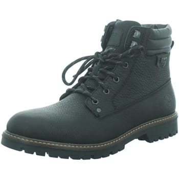 Rieker heren veterboot zwart