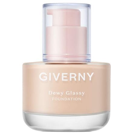 [GIVERNY] Dewy Glassy Foundation (7 Colors) SPF 38 PA++ 30ml 23NW Medium Beige