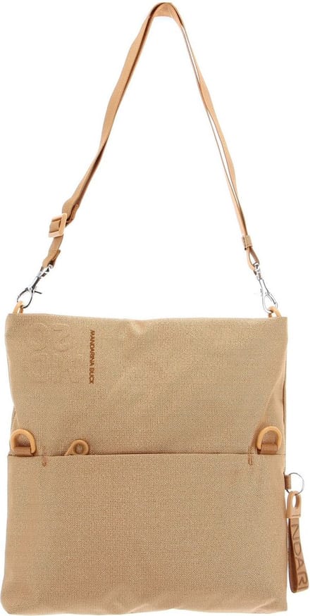 MANDARINA DUCK Schoudertas MD20 Lux Crossover Bag Mustard Lux Abrikoos