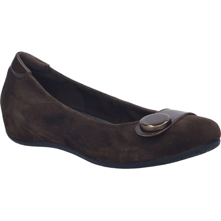JOSEF SEIBEL Dames Ballerina Florina 06 in bruin