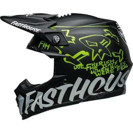 Motorhelm Bell 9S Flex - Fasthouse MC core