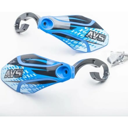 Decoratieset voor handbeschermers met scharnierende aluminium klep AVS