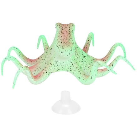 Silicone Artificiel Fluorescent Simulation Décoration Poisson Aquarium(vert)