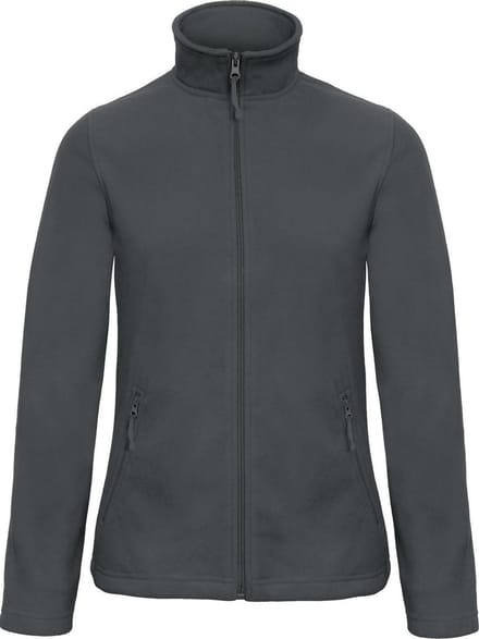 B&C Collectie Vrouwen/dames ID 501 Microfleece Jasje (Donkergrijs)