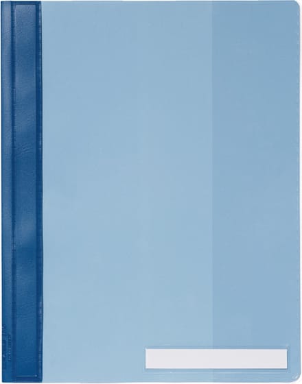 Snelhechter Durable A4 PVC extra breed blauw