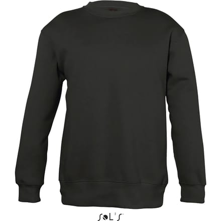 SOL'S Kids´ Sweatshirt New Supreme L311K - Black - 10 years (130/140)