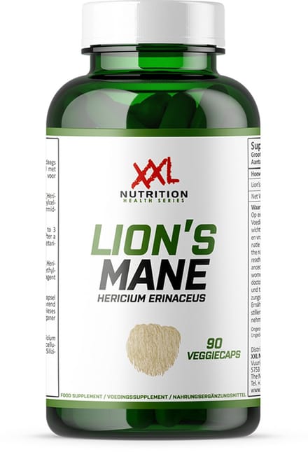 XXL Nutrition Lion’s Mane Extract - 500 mg - 90 capsules