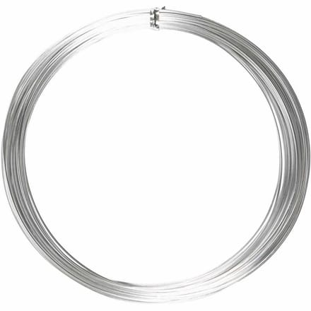 Creativ Company Alu Draad 1 mm Zilver 16 m