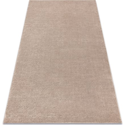 Kleden Rugsx Tapijt SOFTY uniform, enkele kleur beige 60x100 cm