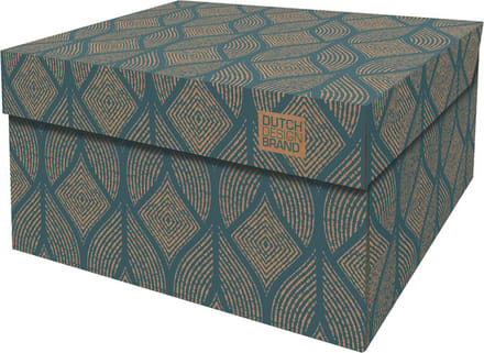 Dutch Design Brand - Dutch Design Storage Box - Opbergdoos - Opbergbox - Bewaardoos - Bogen - Cordoba Petrol