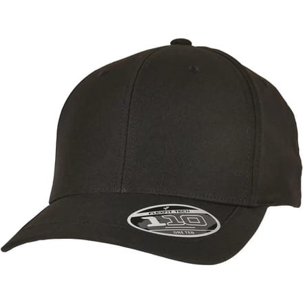 Flexfit - 110 Ripstop Snapback black one size Snapback Pet - Zwart