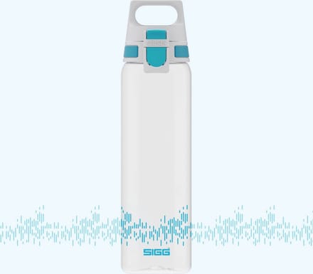 SIGG | Total Clear One MyPlanet 0.75L aqua | Tritan Drinkfles