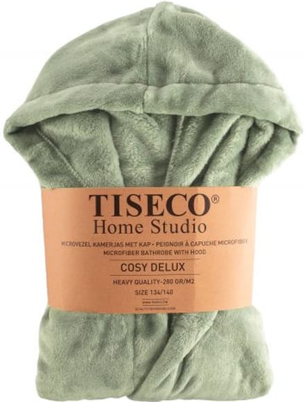 Tiseco - Kamerjas kinderen COSY - voor kinderen, microflanel - 146/152, sea green