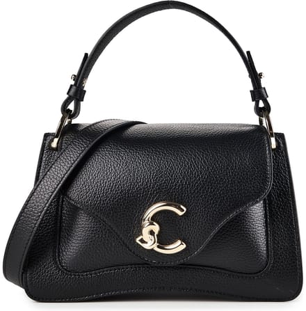 Coccinelle C-Me Schoudertas Leder 23.5 cm - Dames - noir
