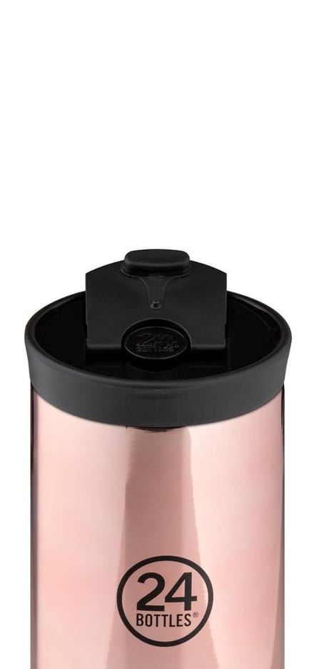 24Bottles Travel Drinkfles 350 ml Capaciteit - rose gold