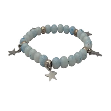 Kralenarmband-Teen Blue Star