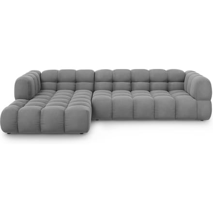 4-zits hoekbank Sky links velvet | Cosmopolitan Design