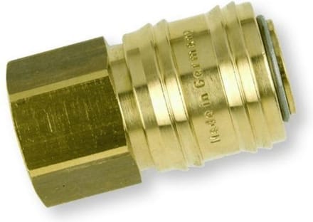 K&W Luchtkoppeling orion met 1/2” inwendige schroefdraad messing