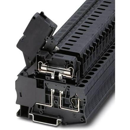 Phoenix Contact 3038778 Zekering-serieklem 8.2 mm Spanveer Zwart 50 stuk(s) Piece