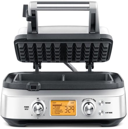 Sage the Smart Waffle Brushed Stainless Steel Wafelijzer