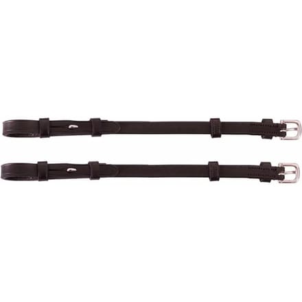 Paar blindflens staanders + ronde gesp BR Equitation