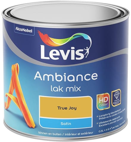 Levis - Ambiance Lak Satin Mix - True Joy - Mengverf - 0,5 L
