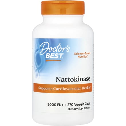Doctor'S Best, Nattokinase, 2.000 Fu, Vegetarische Capsules 270