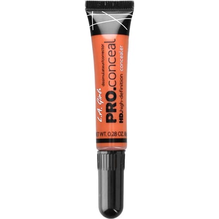L.A. Girl, Pro Concealer HD Concealer, Orange Corrector, 0.28Oz(8G) brown