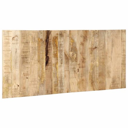 vidaXL - Hoofdbord - 180 - cm - massief - ruw - mangohout