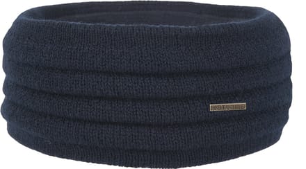 Hatland - Beanie voor heren - Vira No Wind - Donkerblauw - maat Onesize
