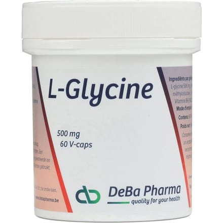 DeBa Pharma L-Glycine 500Mg 60 Capsules