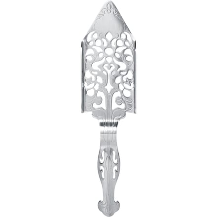1x 304 Roestvrij Staal Cocktail Bar Glas Beker Drinkfilter Absintlepel (#1) L gray