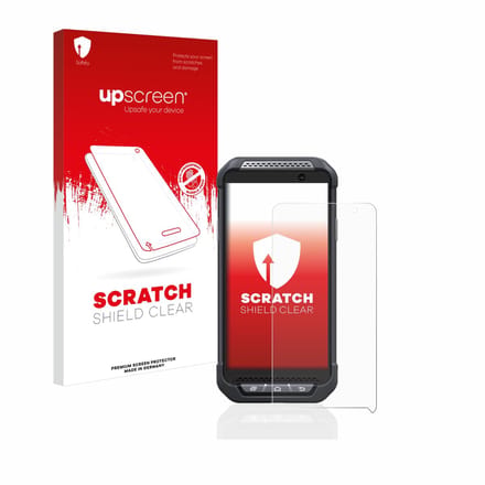 upscreen - Screenprotector voor Point Mobile PM85 - Folie Beschermfolie transparant