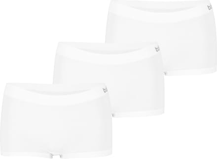 Apollo dames Basic Hipster - Bamboo naadloos - maat M - 3-pack - wit