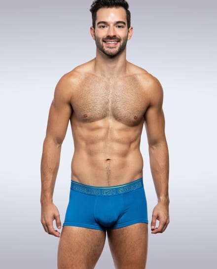 Garçon Trunk Blue - MAAT M - Heren Ondergoed - Boxershort voor Man - Mannen Boxershort