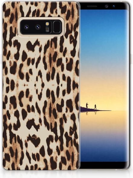 Samsung Galaxy Note 8 TPU Hoesje Leopard