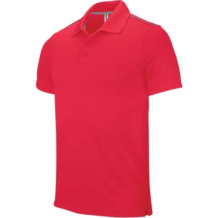 PROACT® Herensportpolo PA480 - Sporty Red - M