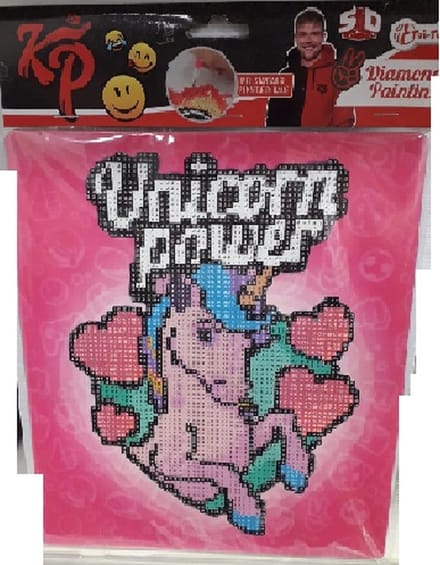 Knol Power Diamond Painting poes - Creatief knutselen voor kinderen vanaf 6 jaar