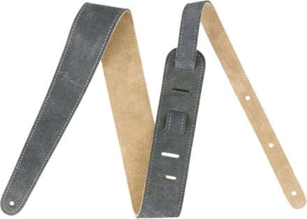 Fender 2" Reversible Suede Strap Gray/Tan - Gitaarband