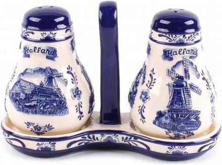 Zout en peper stel - Delftsblauw