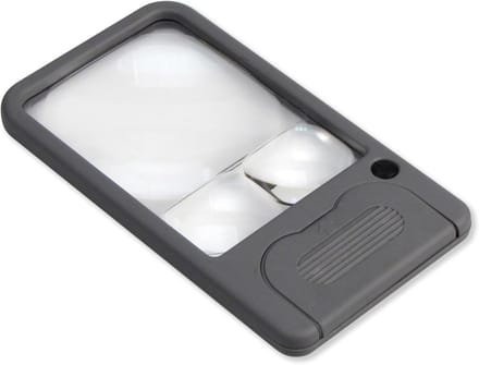 Compacte Pocketloep met LED Licht en 3 Vergrotingsstanden (2.5x/4.5x/6x)