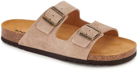 Scholl Sandalen Julien Suede Heren - Donkerbeige
